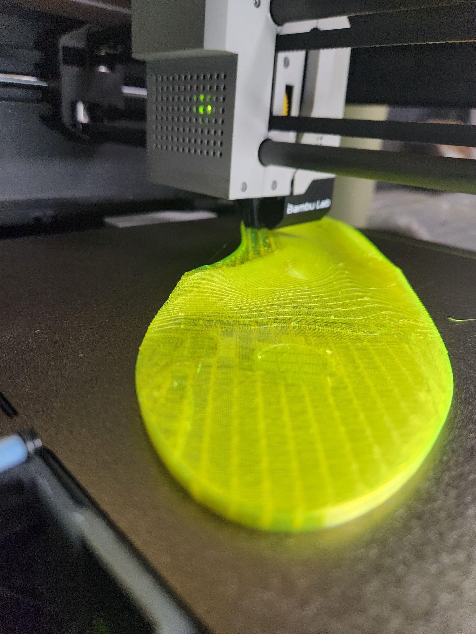 3D printed TPU insole macro detail — lattice structure and surface finish